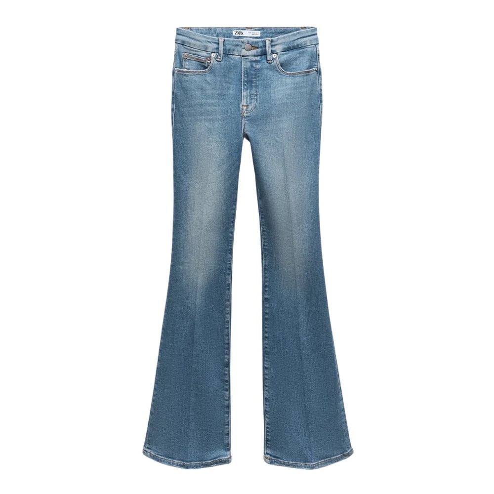 Never Worn Zara Good American Flare Jeans